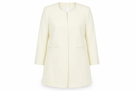 Missguided Womens Beige   Jacket Sport Coat Size 14