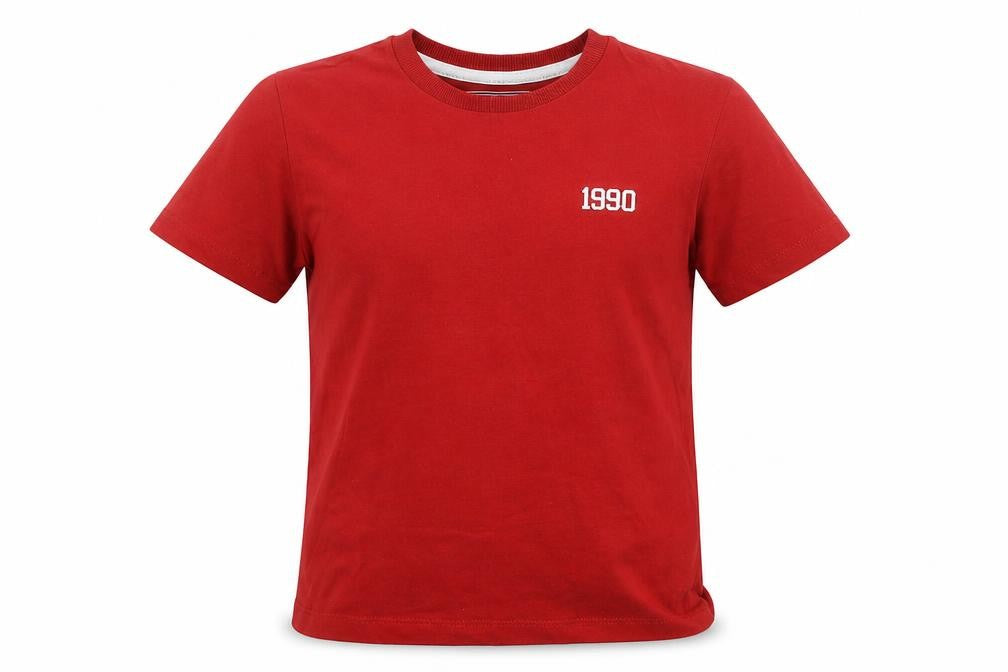 Matalan Boys Red   Basic T-Shirt Size 5 Years