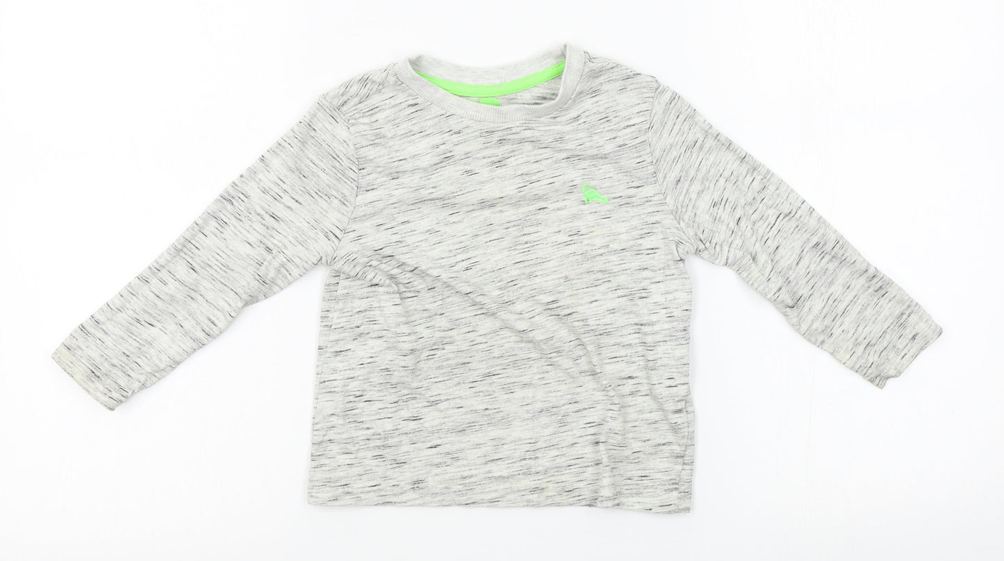 F&F Boys Grey   Basic T-Shirt Size 2-3 Years