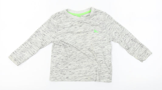 F&F Boys Grey   Basic T-Shirt Size 2-3 Years
