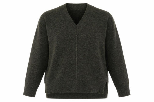 Tu Womens Green  Knit Pullover Jumper Size 12