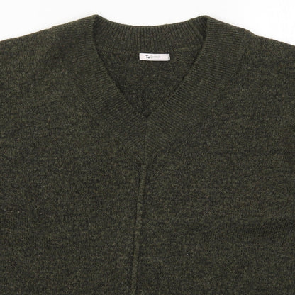 Tu Womens Green  Knit Pullover Jumper Size 12