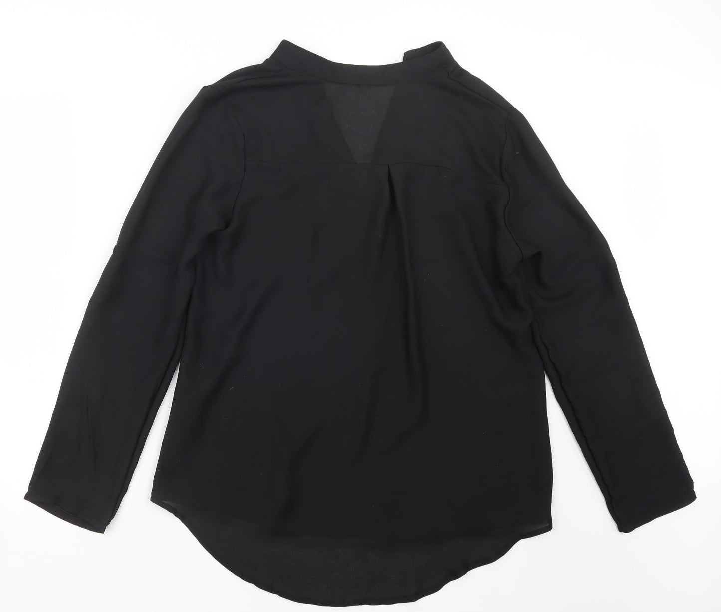 Preworn Womens Black   Basic Blouse Size L