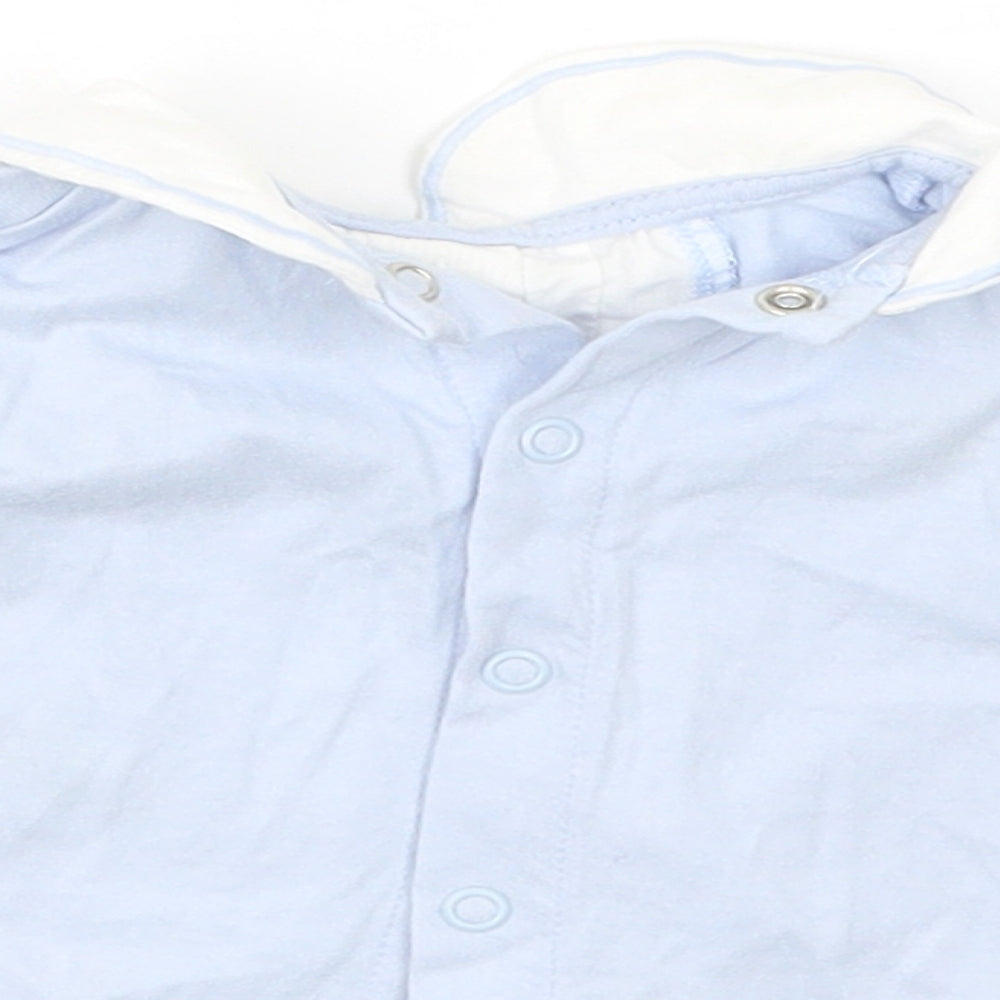 Matalan Girls Blue   Basic T-Shirt Size Newborn