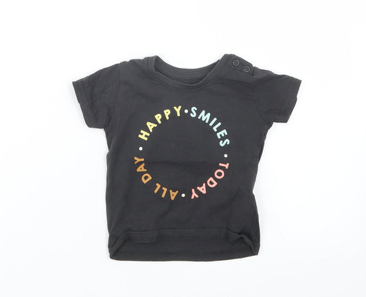 Primark Girls Grey   Basic T-Shirt Size 3-6 Months