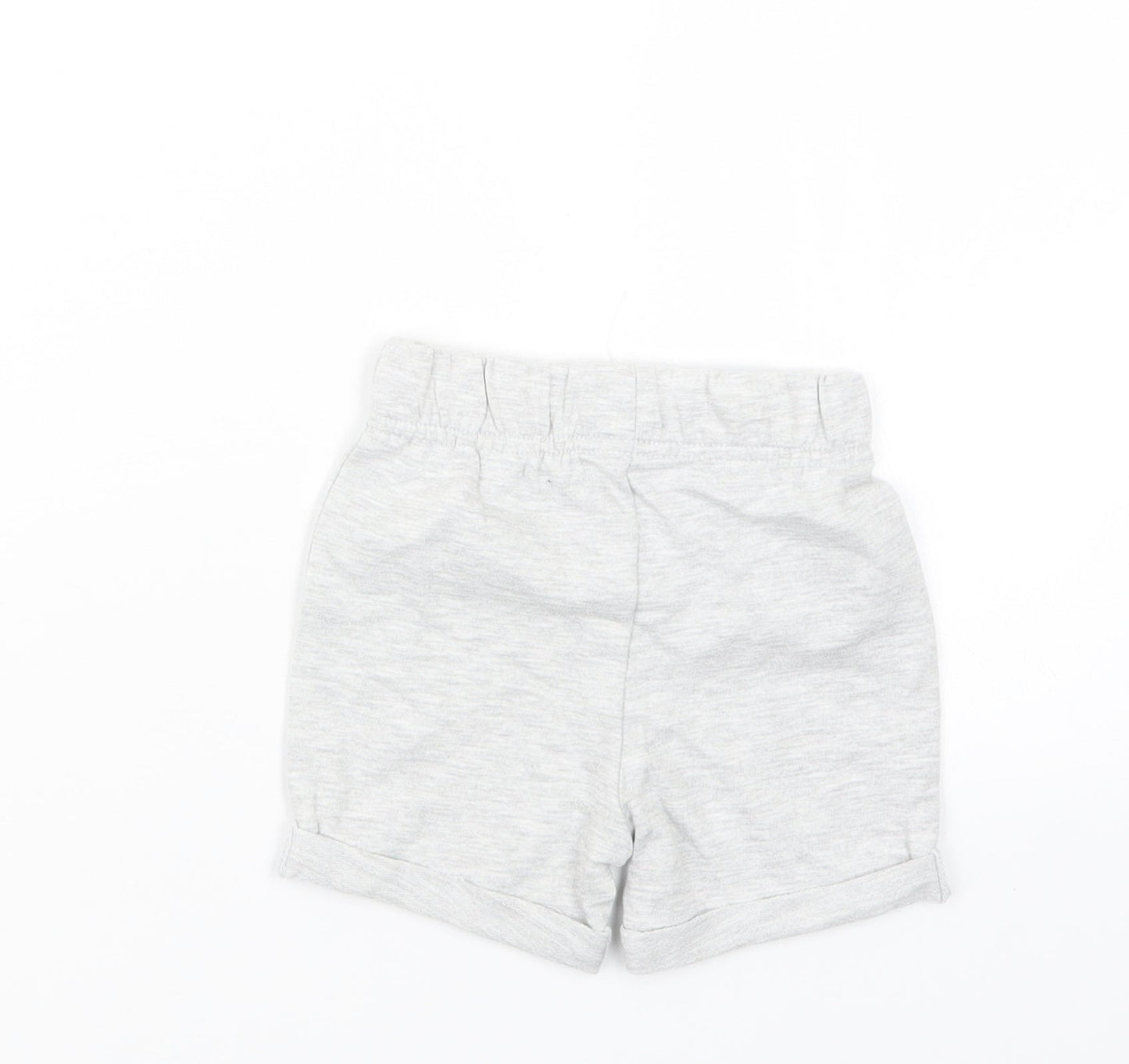 Primark Boys Grey   Cropped Trousers Size 3-6 Months  - Mickey Mouse