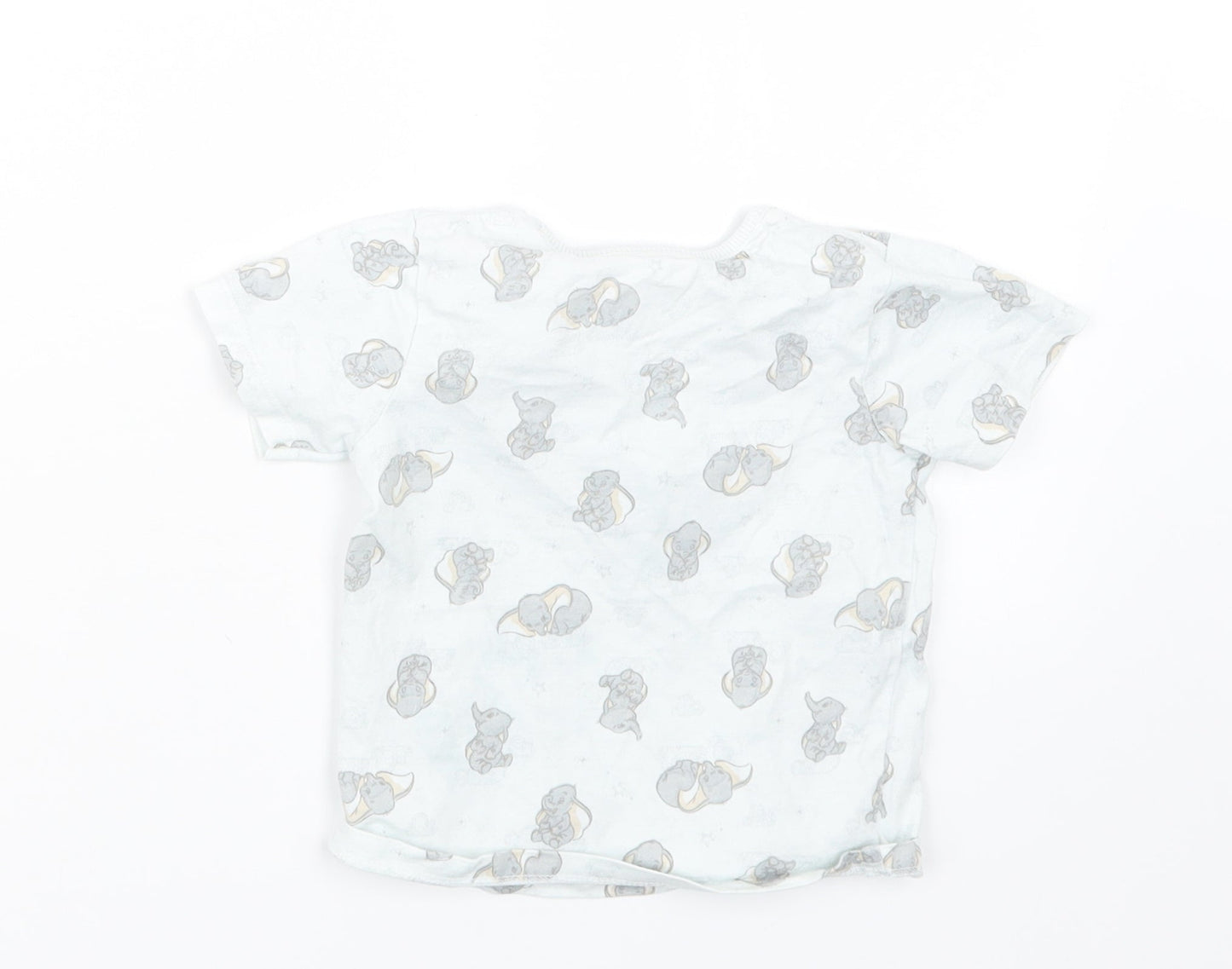 George Baby Grey Geometric  Basic T-Shirt Size 9-12 Months  - Dumbo