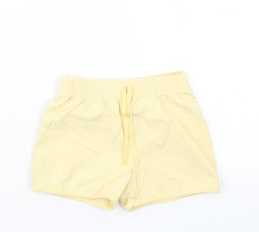 Gap Girls Yellow   Boyfriend Shorts Size 2 Years