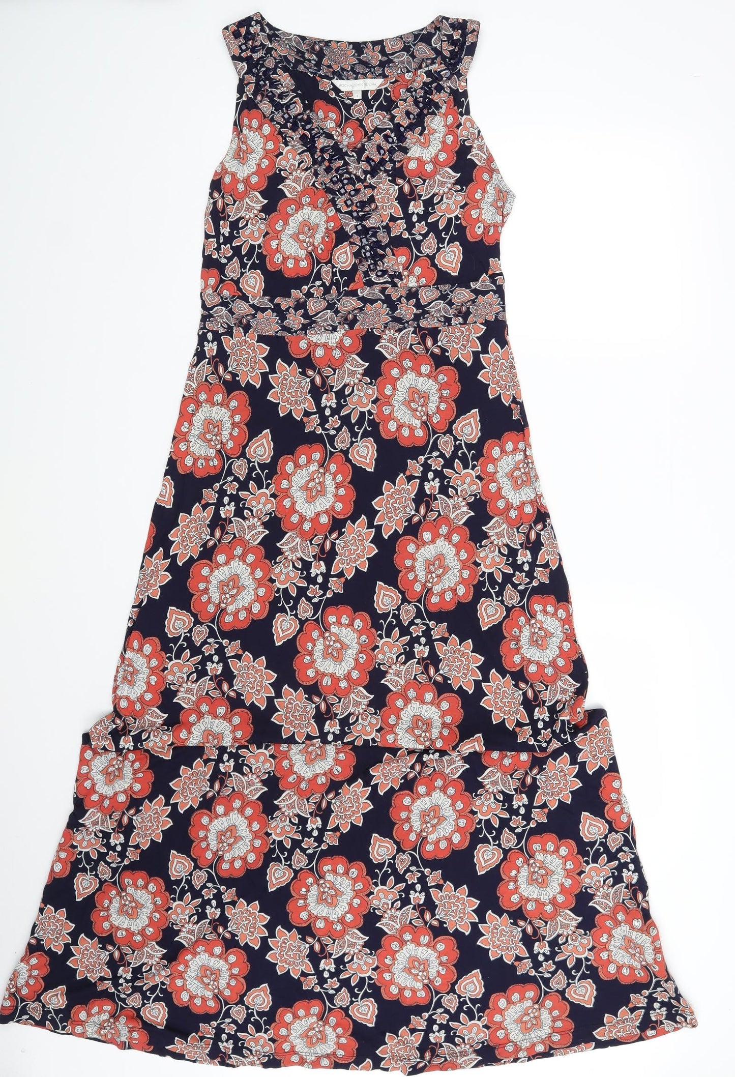 Rocha John Rocha  Womens Multicoloured Floral  A-Line  Size 8
