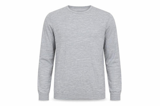 Cedar Wood State Mens Grey   Pullover Sweatshirt Size L