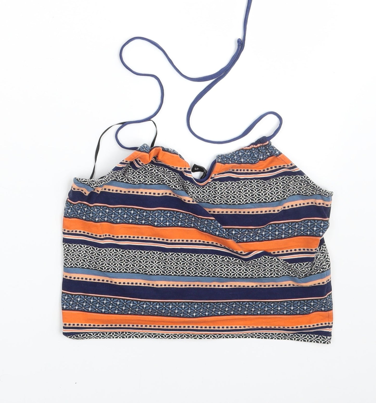 H&M Womens Multicoloured Fair Isle  Basic Tank Size S