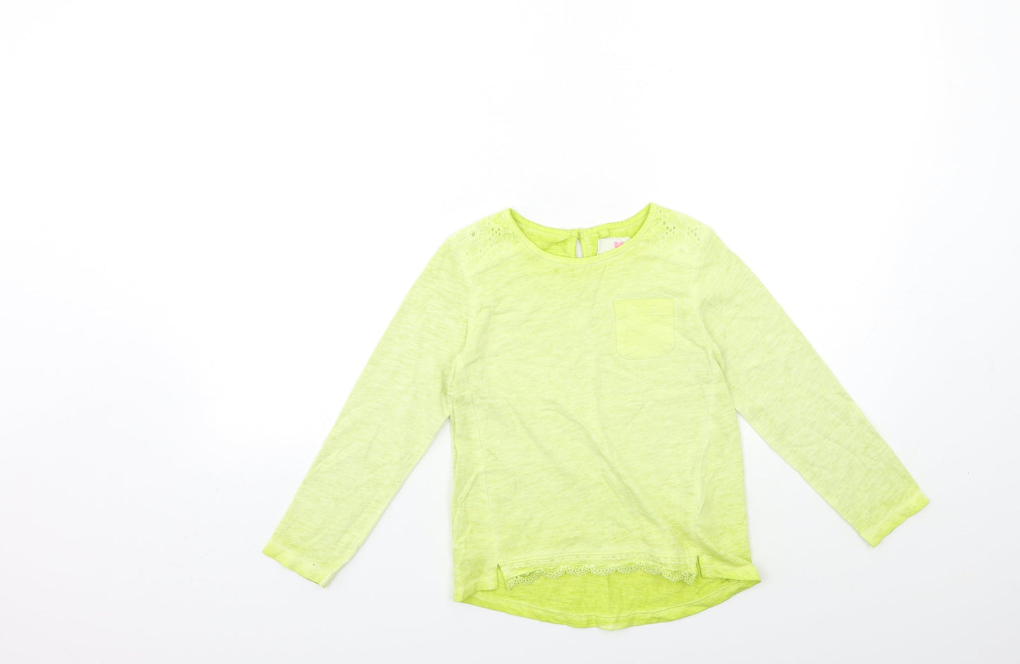 NEXT Girls Green   Basic T-Shirt Size 5-6 Years