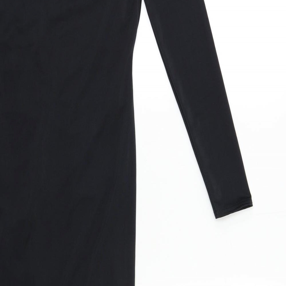 Boohoo Womens Black   Bodycon  Size 8
