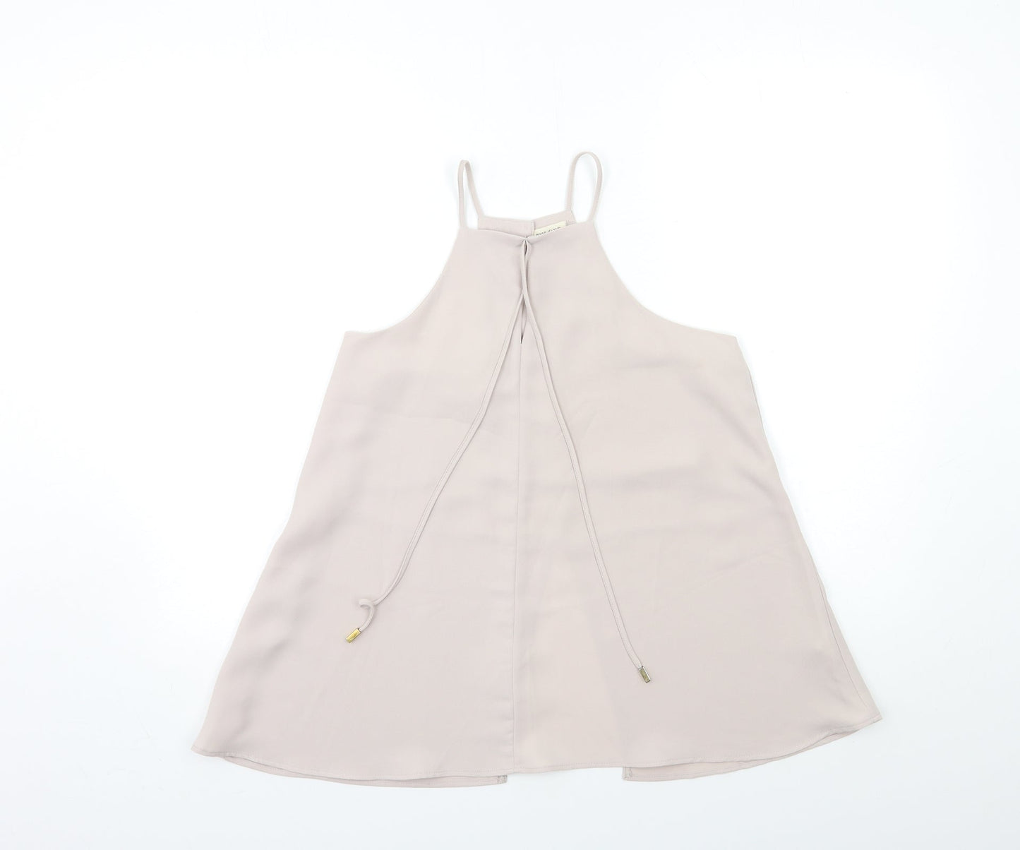 River Island Womens Grey   Basic Blouse Size 8