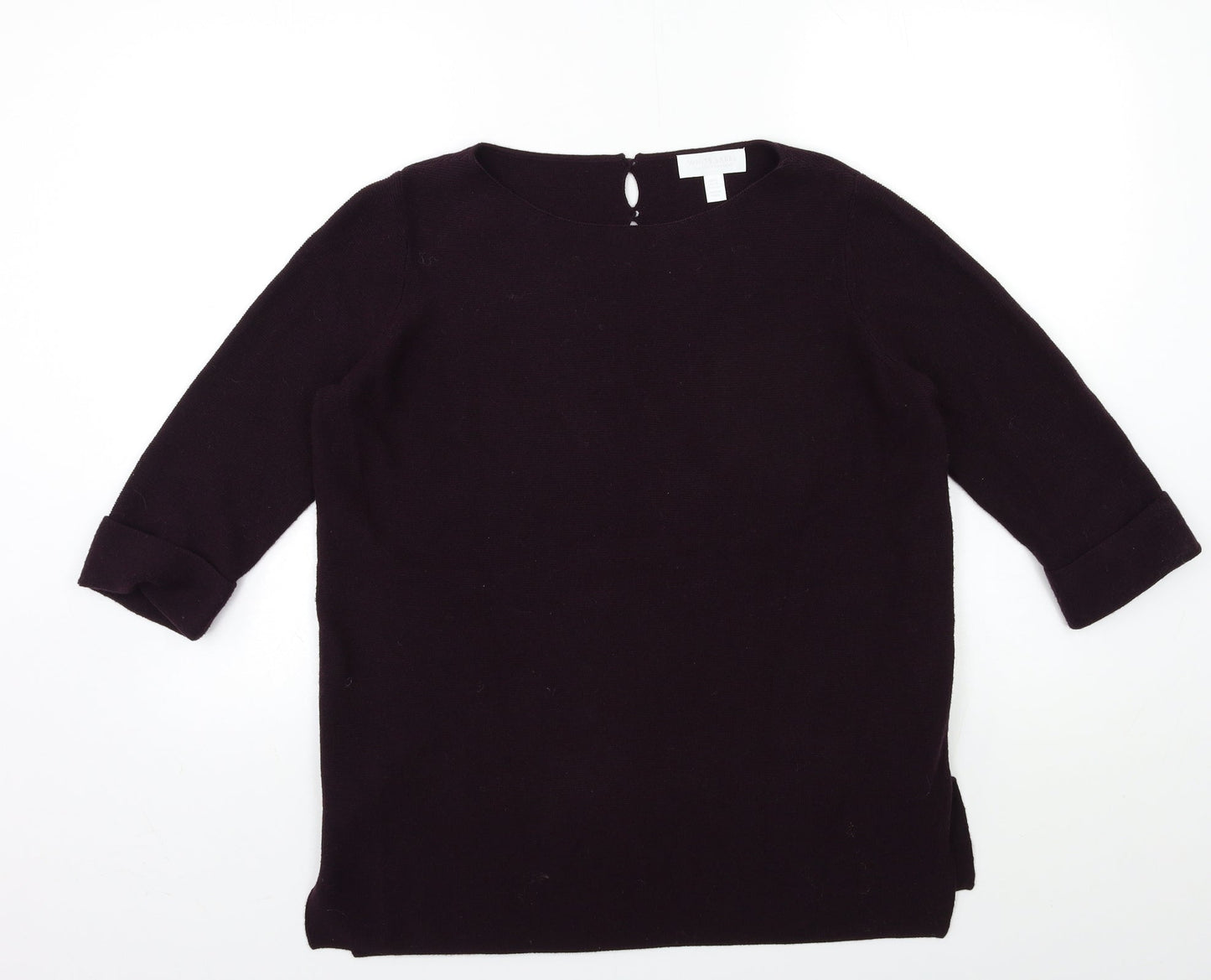 The White Label Womens Red  Knit Pullover Jumper Size 8