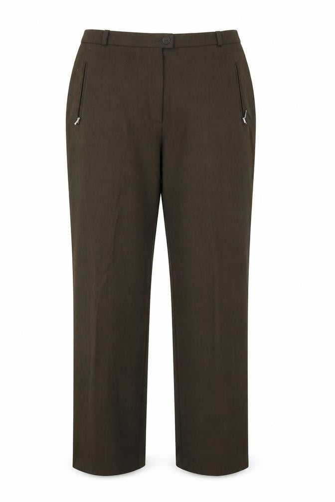 Marks & Spencer Womens Brown   Dress Pants Trousers Size 14 L27 in
