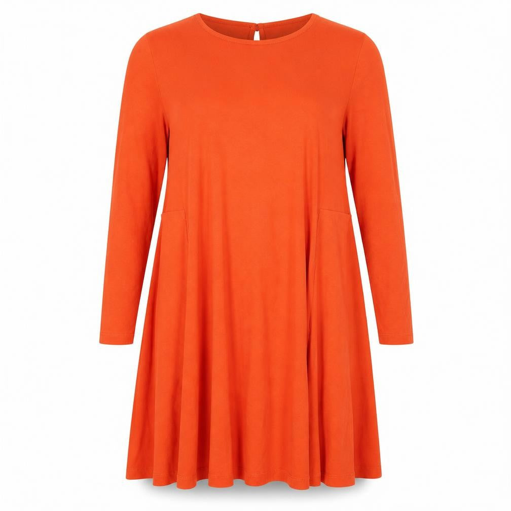 ASOS Womens Orange   Fit & Flare  Size 12