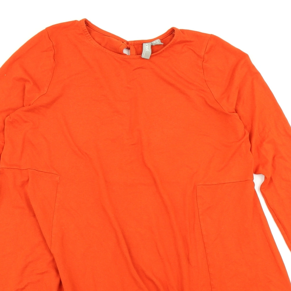 ASOS Womens Orange   Fit & Flare  Size 12