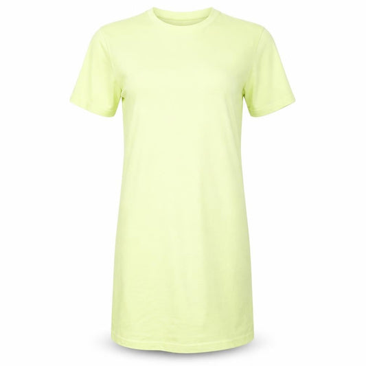Missguided Womens Yellow   T-Shirt Dress  Size 12
