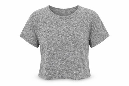 New Look Womens Grey  Jersey Basic T-Shirt Size 10