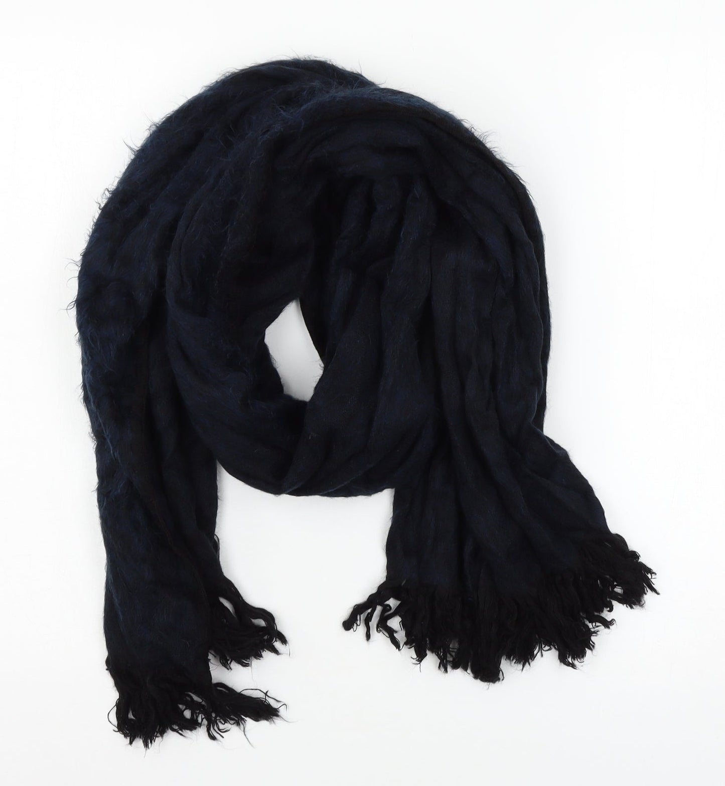 Preworn Womens Blue  Knit  Scarf