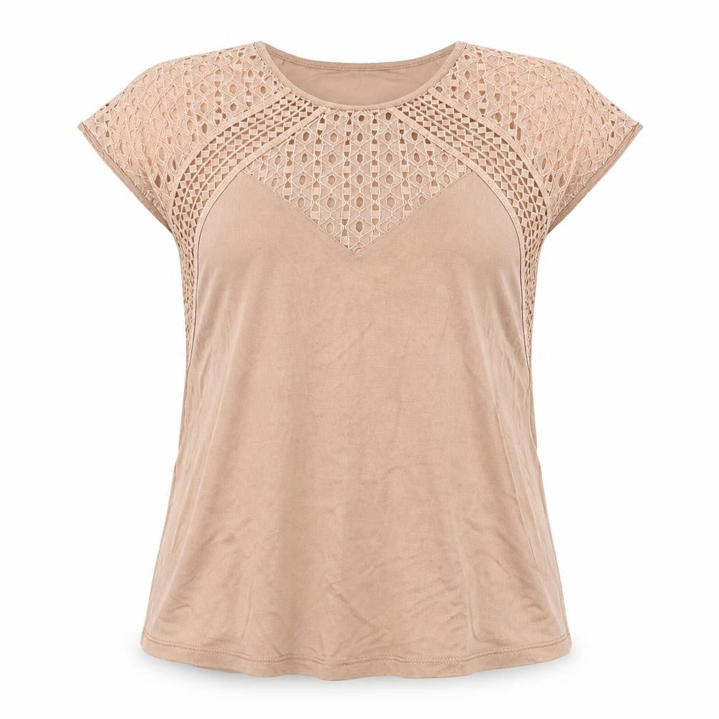 H&M Womens Pink  Jersey Basic T-Shirt Size M