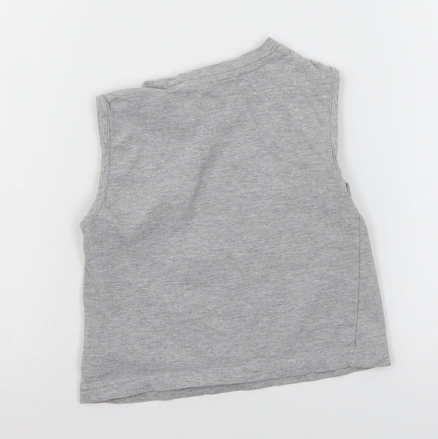 Matalan Boys Grey  Jersey Basic Tank Size 3 Years  - Ride the surf
