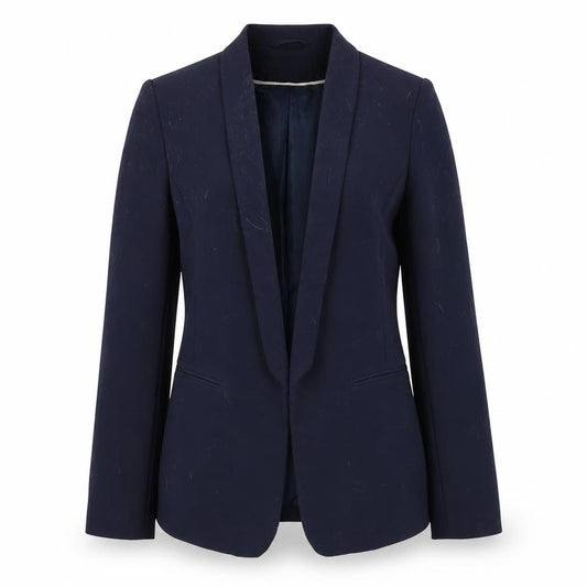 H&M Womens Blue   Jacket Blazer Size 10