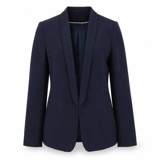 H&M Womens Blue   Jacket Blazer Size 10