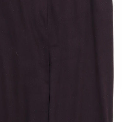 Next Womens Purple   Trousers  Size 14 L30 in