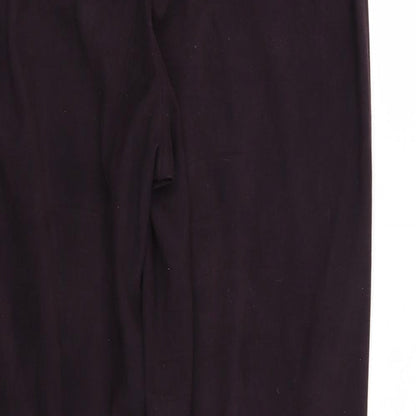 Next Womens Purple   Trousers  Size 14 L30 in