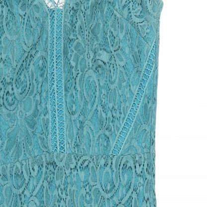 Next Womens Brown Floral  A-Line  Size 10