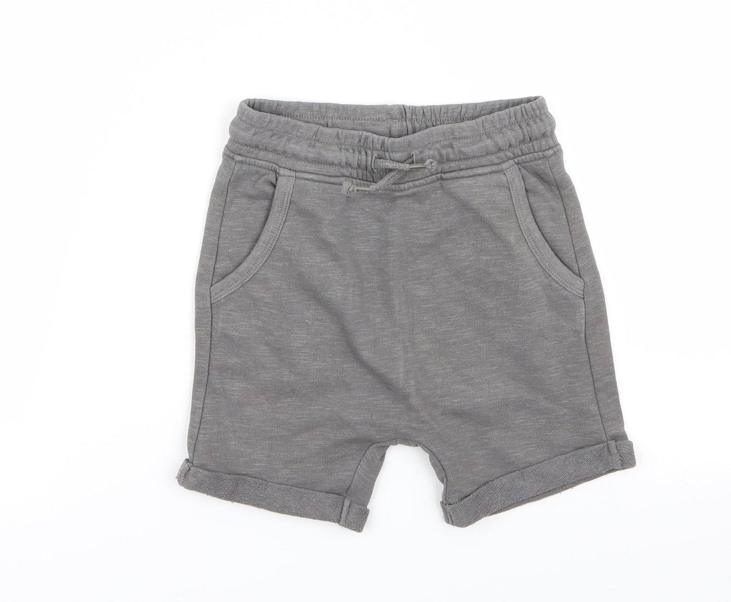 Asda George Boys Grey   Sweat Shorts Size 4-5 Years