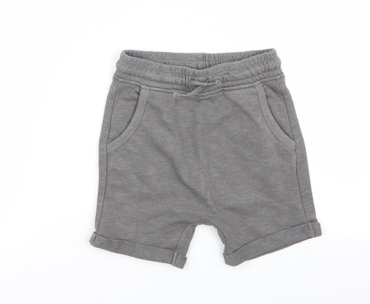 Asda George Boys Grey   Sweat Shorts Size 4-5 Years