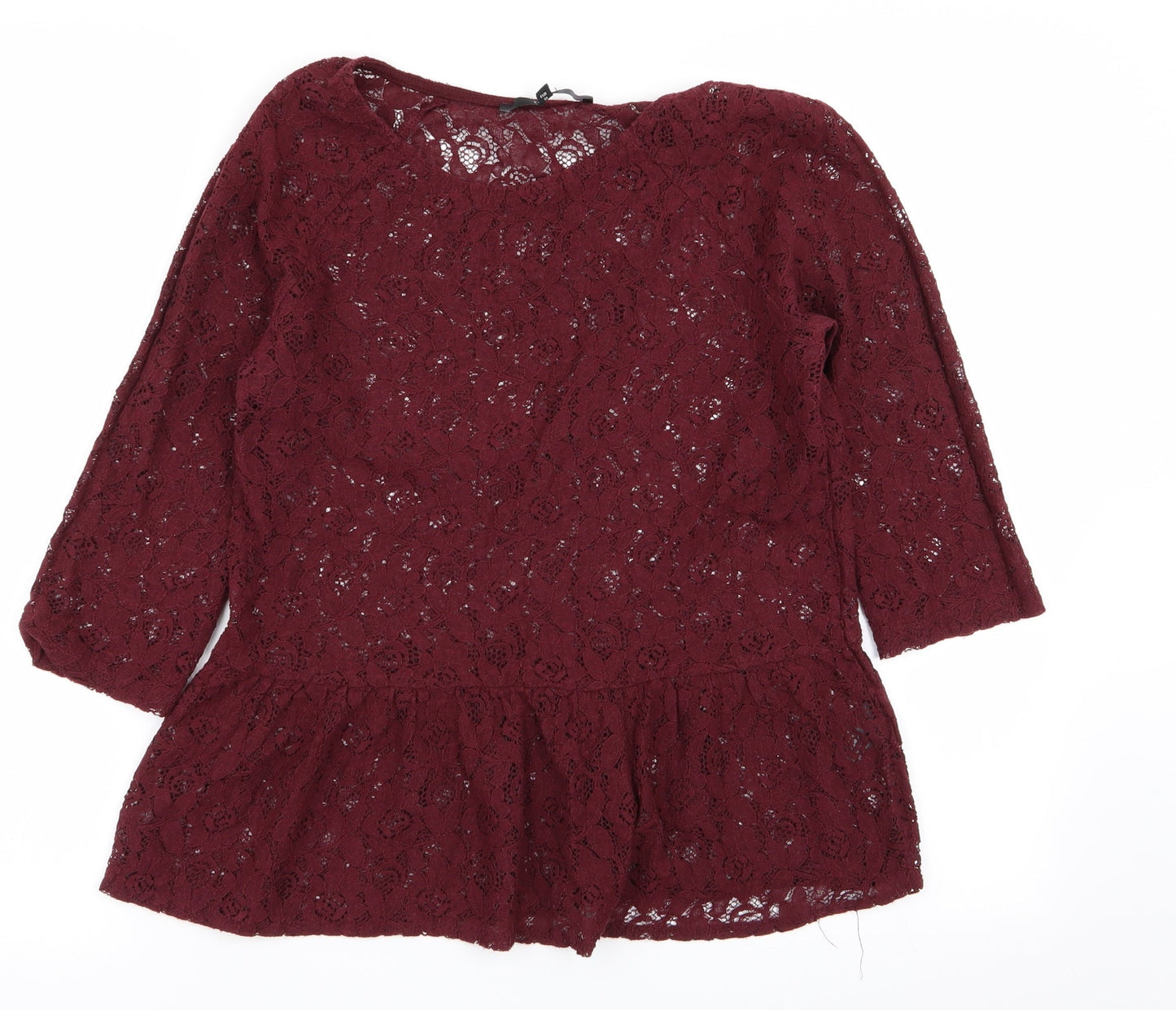 NEXT Womens Pink Floral  Basic Blouse Size 10