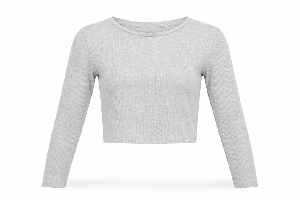 New Look Womens Grey   Basic T-Shirt Size 10