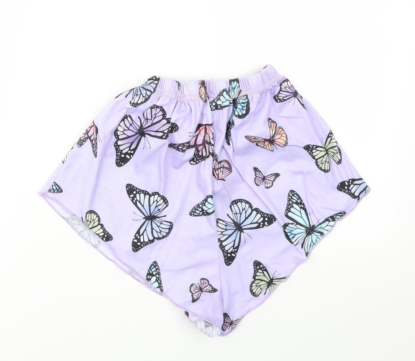 ROMWE Girls Multicoloured Animal Print  Cut-Off Shorts Size S