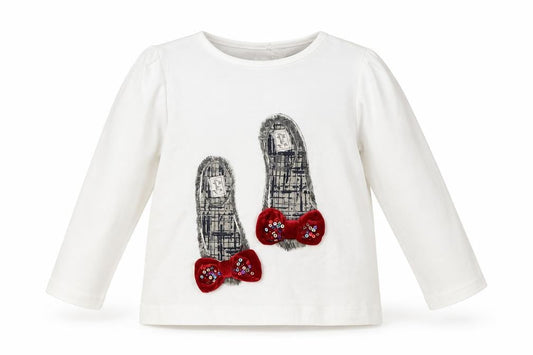 Marks & Spencer Girls White   Basic T-Shirt Size 12-18 Months