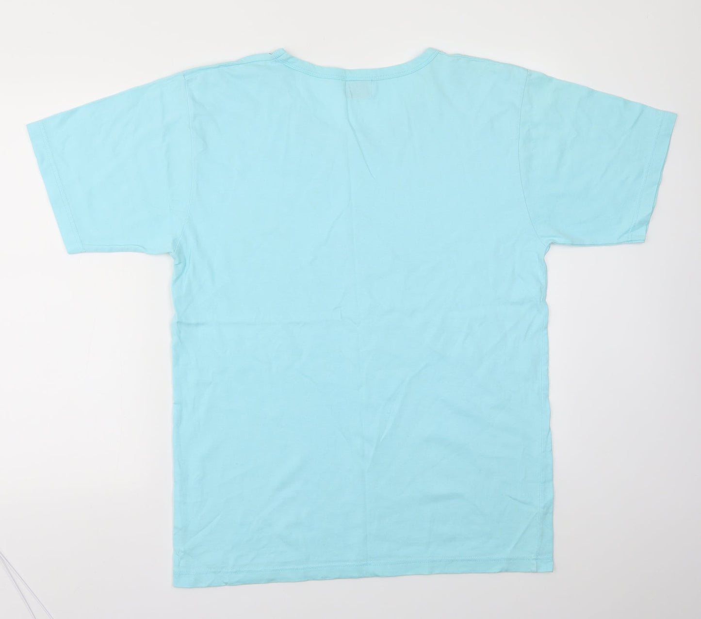 TROPICAL WORLD Womens Blue   Basic T-Shirt Size XL