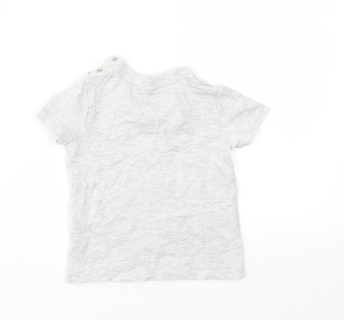 TU Boys Grey   Basic T-Shirt Size 9-12 Months