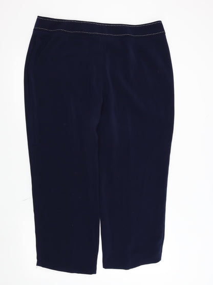 George Womens Blue   Trousers  Size 20 in L25 in