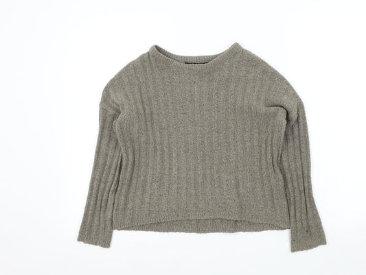 Amisu Womens Brown   Pullover Jumper Size XS