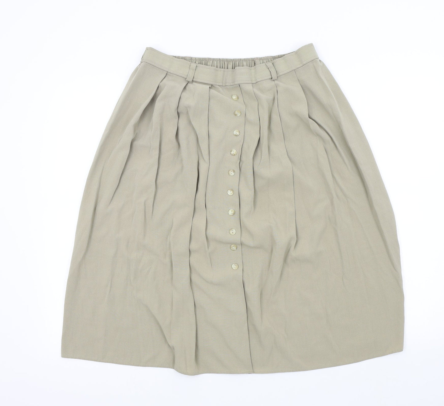 C&S Womens Brown   Flare Skirt Size 16