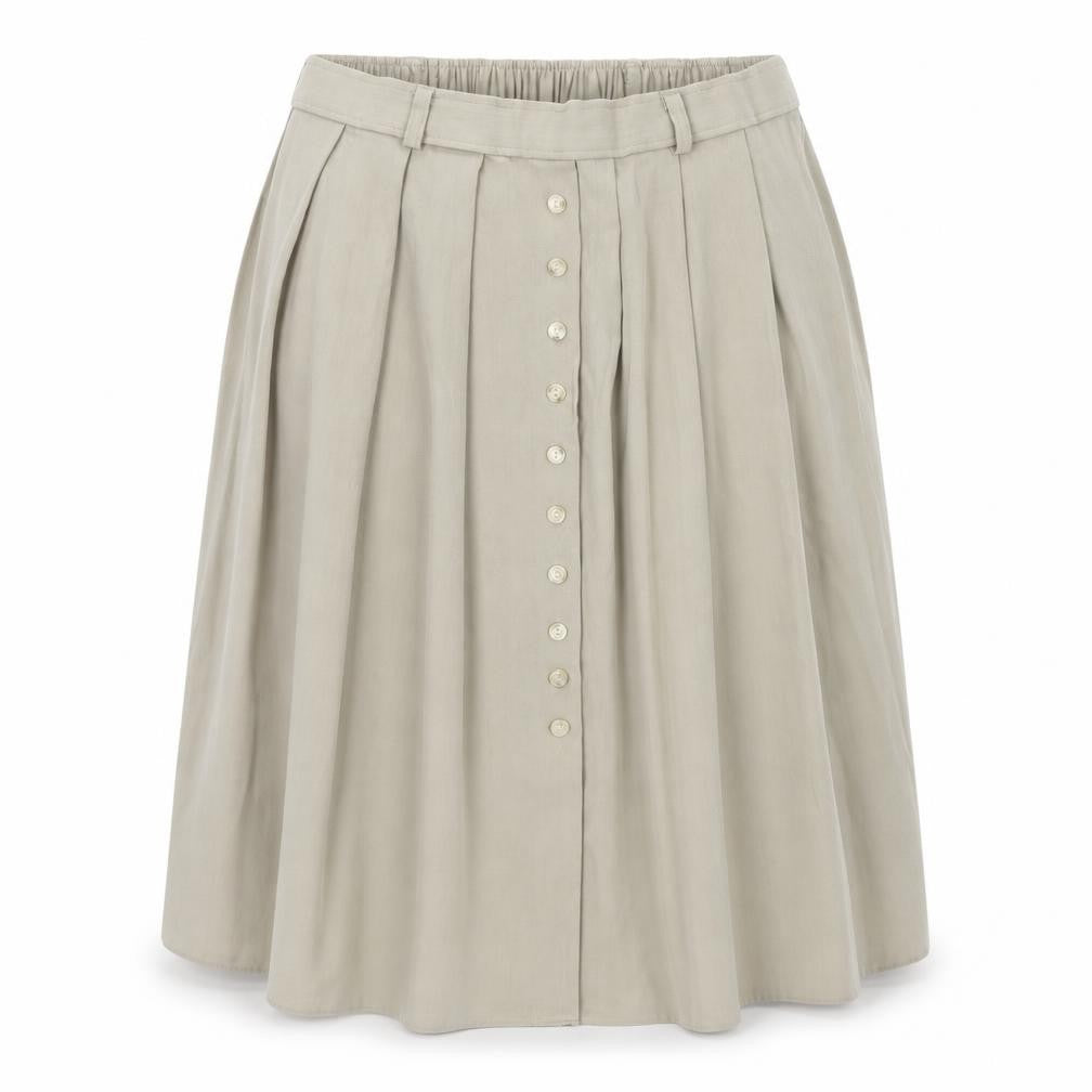 C&S Womens Brown   Flare Skirt Size 16
