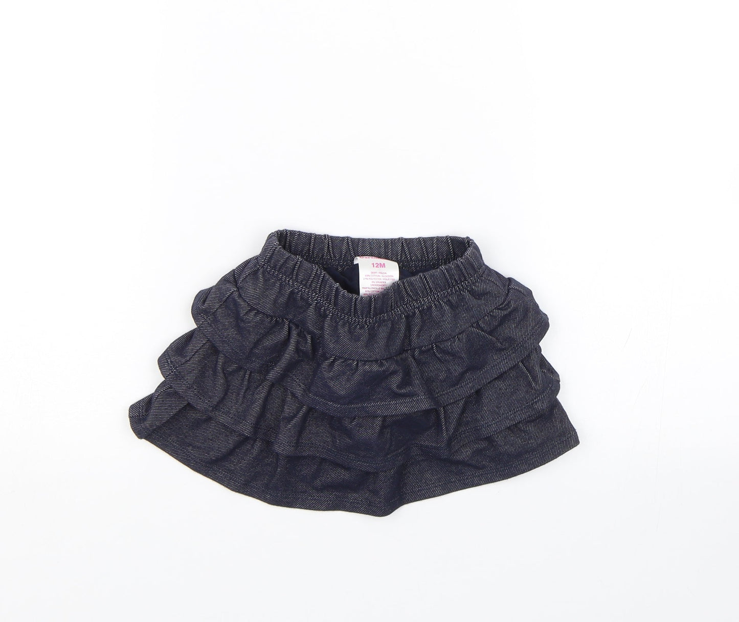 Garnanimals Girls Blue   Flare Skirt Size 12 Months