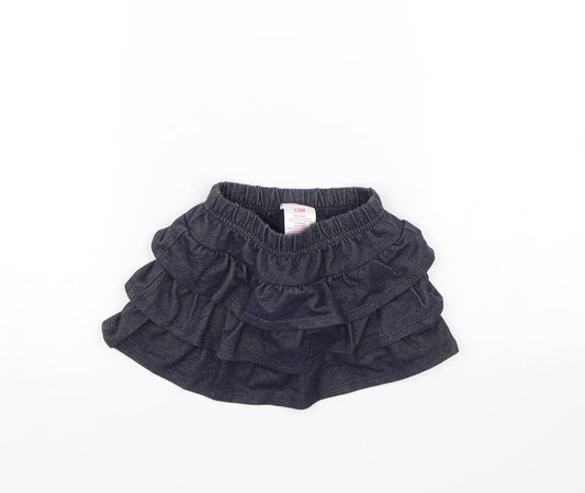 Garnanimals Girls Blue   Flare Skirt Size 12 Months