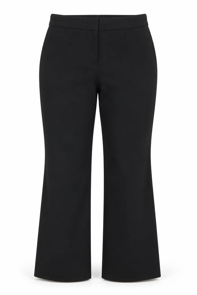 Papaya Womens Black   Trousers  Size 10 L27 in