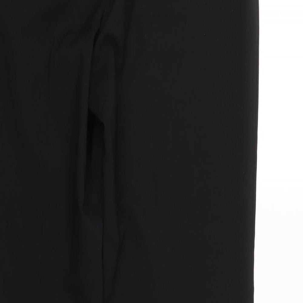 Papaya Womens Black   Trousers  Size 10 L27 in