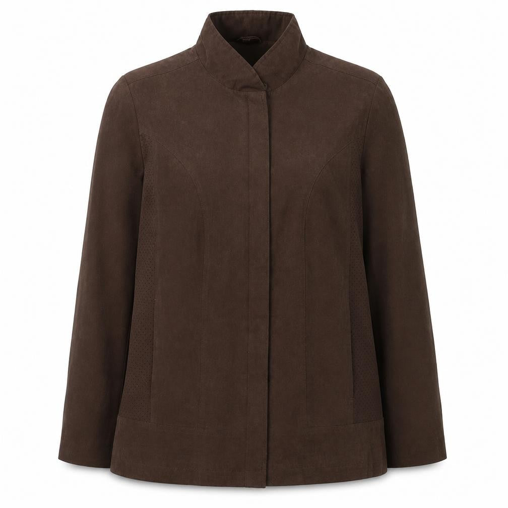 Klass Womens Brown   Jacket Coat Size 14