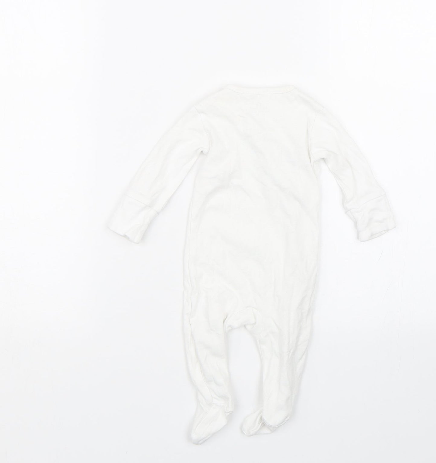 NEXT Baby White   Babygrow One-Piece Size 0-3 Months  - 0-1 Months